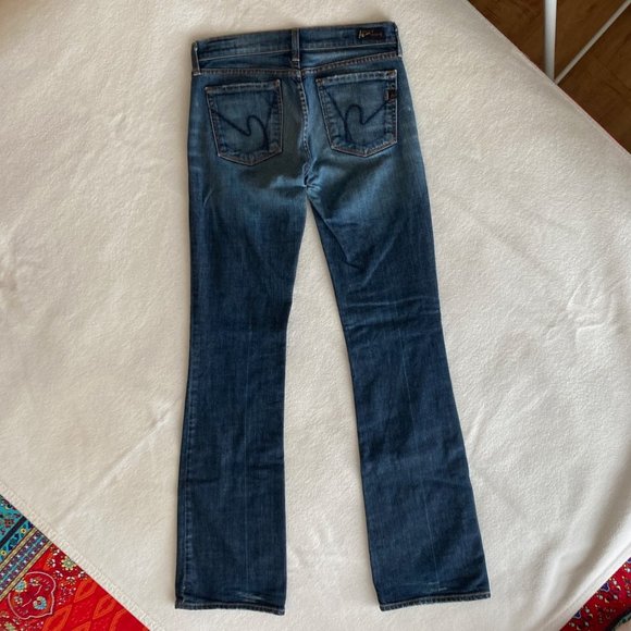 Citizens of Humanity Kelly #001 Stretch Low Waist Bootcut Jeans - Picture 3 of 16
